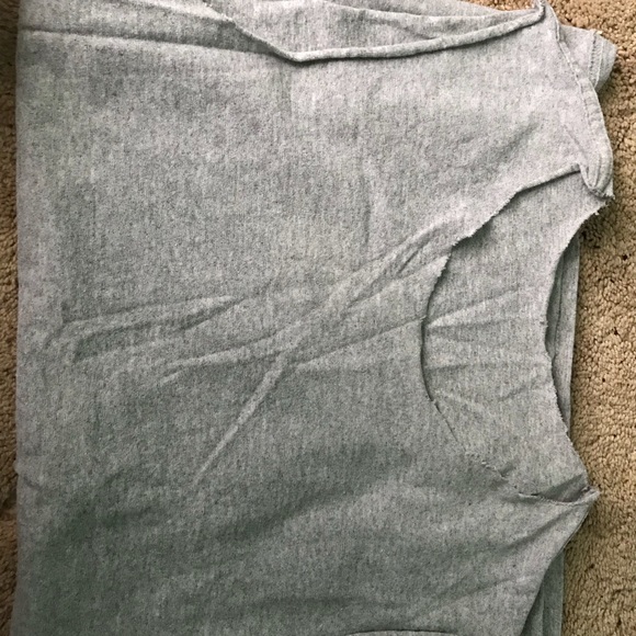 Basic Grey Muscle Tee - Picture 2 of 2